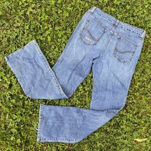 Woman’s Patriots Jeans cheerleader boot cut size 14L